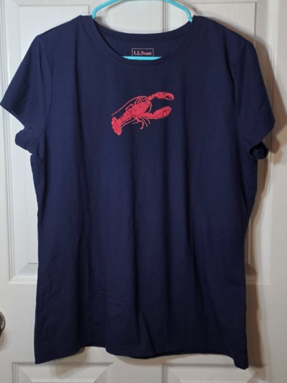 Navy Lobster Graphic Tee – L.L.Bean (Large)
